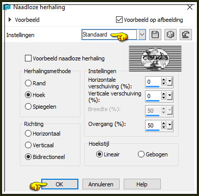 Effecten - Afbeeldingseffecten - Naadloze herhaling 