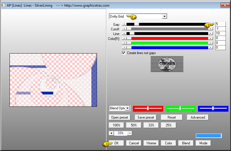 Effecten - Insteekfilters - AP [Lines] - Lines - SilverLining