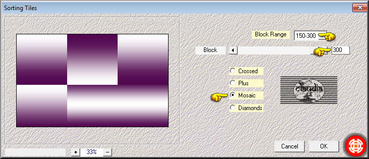 Effecten - Insteekfilters - Mehdi - Sorting Tiles