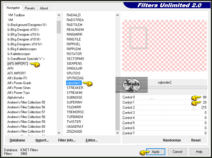 Effecten - Insteekfilters - <I.C.NET Software> - Filters Unlimited 2.0 - [AFS IMPORT] - sqborder2 