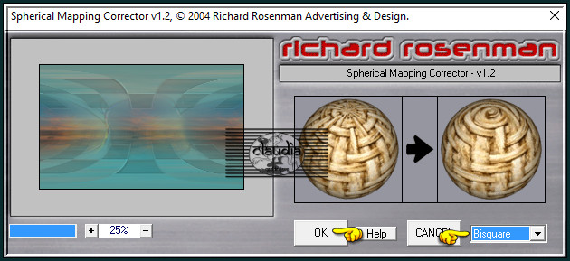 Effecten - Insteekfilters - Richard Rosenman - Spherical Mapping Coorector