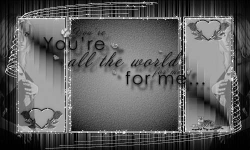 Titel Les : You're alle the World for Me van Christa