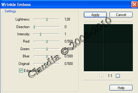 Instellingen FM Tile Tools filter