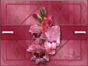 Les ; Pink Flower van Yvonne